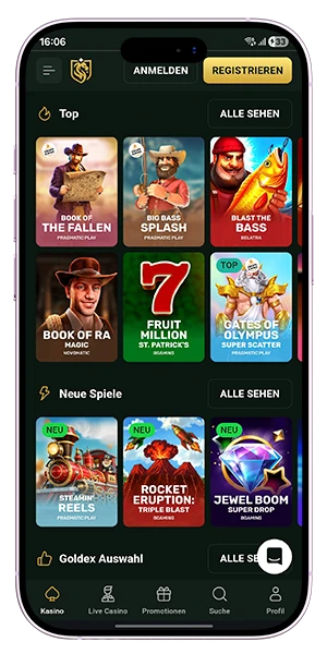 goldex casino online